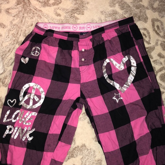 PINK Victoria's Secret Intimates & Sleepwear | Nwot Pink Pj Pants | Poshmark